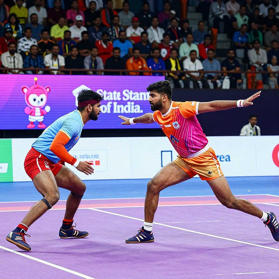 ভারত–নেপাল কাবাডি সেমিফাইনাল: অল-আউটের চক্র, বোনাস লাইনের সাহস আর ৩১-১৭ হাফটাইমের ভেতরের গল্প ভারত–নেপাল কাবাডি সেমিফাইনাল: অল-আউটের চক্র, বোনাস লাইনের সাহস আর ৩১-১৭ হাফটাইমের ভেতরের গল্প