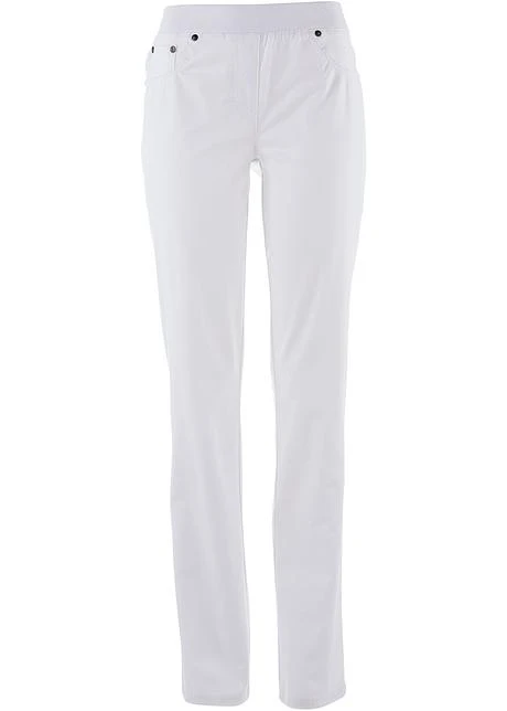 Pantalon à Enfiler Avec Taille Confortable, Straight 7 Pantalon à Enfiler Avec Taille Confortable, Straight - Afbeelding 7