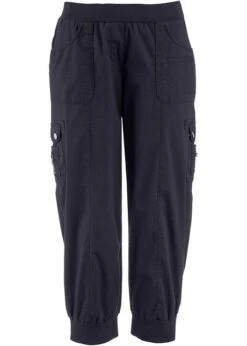 Pantalon Cargo 3/4 En Coton Avec Taille élastiquée -Libre Mode Winkel 14200529 iwfclYvq