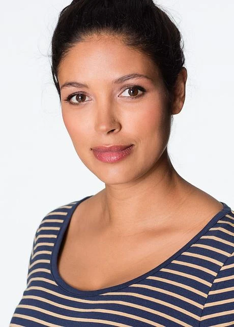 Lot De 2 T-shirts De Grossesse En Coton, Imprimé Et Manches 3/4 6 Lot De 2 T-shirts De Grossesse En Coton, Imprimé Et Manches 3/4 - Afbeelding 6