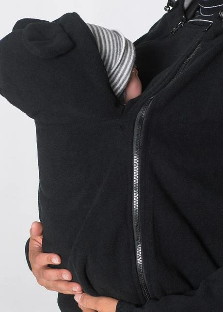 Veste En Polaire De Grossesse Avec Fonction Portage 5 Veste En Polaire De Grossesse Avec Fonction Portage - Afbeelding 5
