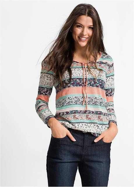 Tunique T-shirt à Manches Longues 2 Tunique T-shirt à Manches Longues - Afbeelding 2