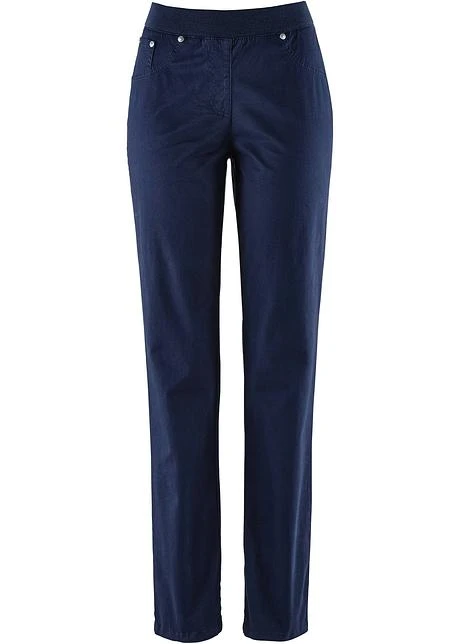 Pantalon à Enfiler Avec Taille Confortable, Straight 8 Pantalon à Enfiler Avec Taille Confortable, Straight - Afbeelding 8