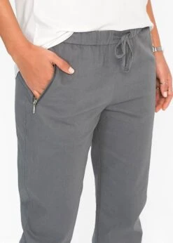 Pantalon 7/8 Lin Majoritaire -Libre Mode Winkel 17081073 N5xGur8I