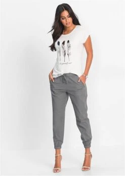 Pantalon 7/8 Lin Majoritaire -Libre Mode Winkel 17081161 9VYUSWbu