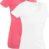 Lot De 2 T-shirts De Sport Longs En Coton