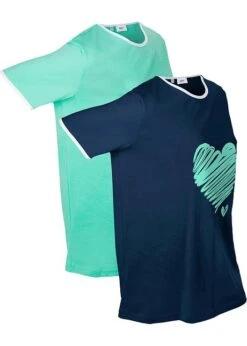 Lot De 2 T-shirts Longs De Sport, Manches Courtes -Libre Mode Winkel 18022794 RE7Hz4HK
