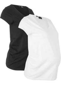 Lot De 2 T-shirts Basiques De Grossesse 14 Lot De 2 T-shirts Basiques De Grossesse -Libre Mode Winkel 18067632 DxfSwQOB