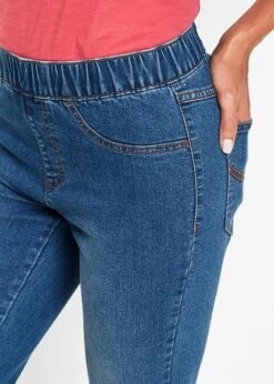 Bermuda En Jean Avec Taille Entièrement élastiquée -Libre Mode Winkel 18112050 RwnMddUQ