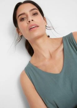 Top Long Double épaisseur à Col V Et Base à Pans 13 Top Long Double épaisseur à Col V Et Base à Pans -Libre Mode Winkel 19033807 6RYTChAj