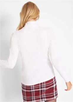 T-shirt Col Roulé Extensible, Manches Longues 11 T-shirt Col Roulé Extensible, Manches Longues -Libre Mode Winkel 19214455 DWyY7EyN