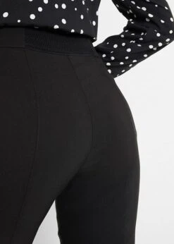 Pantalon 7/8 En Bengaline Avec Tour De Taille élastiqué, Slim Fit 10 Pantalon 7/8 En Bengaline Avec Tour De Taille élastiqué, Slim Fit -Libre Mode Winkel 19324011 JZ0rVOSe