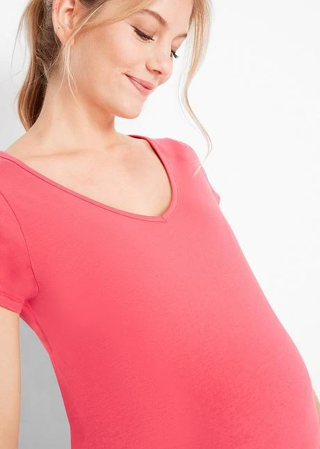 Lot De 2 T-shirts Basiques De Grossesse 6 Lot De 2 T-shirts Basiques De Grossesse - Afbeelding 6