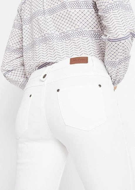 Jean Slim Mid Waist, Cropped 6 Jean Slim Mid Waist, Cropped - Afbeelding 6