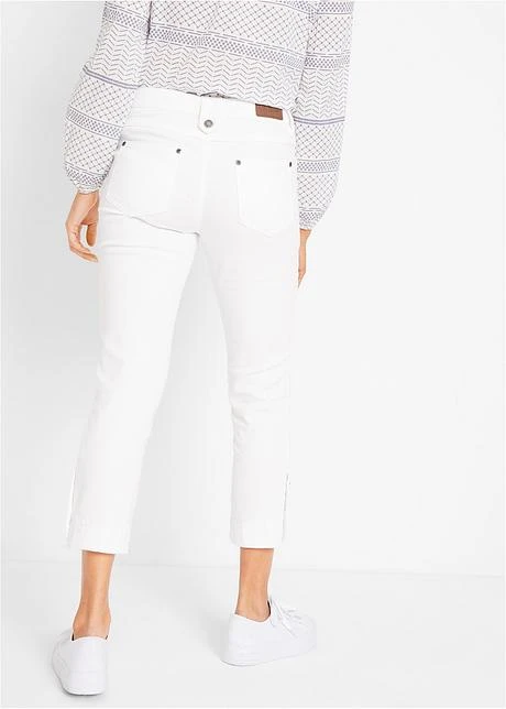 Jean Slim Mid Waist, Cropped 3 Jean Slim Mid Waist, Cropped - Afbeelding 3