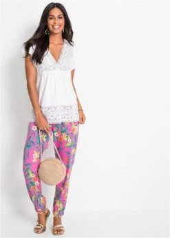 T-shirt Avec Décolleté En Dentelle -Libre Mode Winkel 20033536 EuJmPj2w