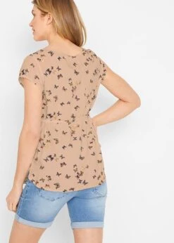 Blouse De Grossesse En Viscose -Libre Mode Winkel 20071519 Qj1gtVt3