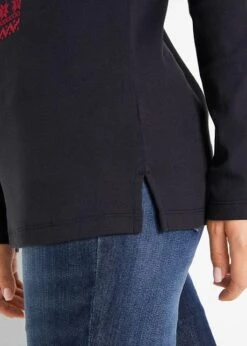 T-shirt Manches Longues Coton à Motif De Noël 12 T-shirt Manches Longues Coton à Motif De Noël -Libre Mode Winkel 20194917 Tr1C9gML