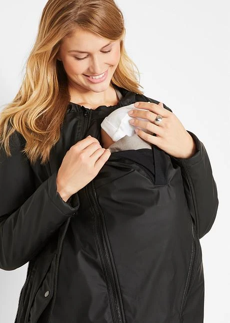 Veste Imperméable De Grossesse/de Portage, Doublée 5 Veste Imperméable De Grossesse/de Portage, Doublée - Afbeelding 5