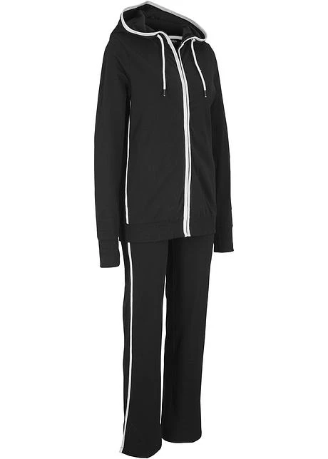 Survêtement En Coton Extensible (Ens. 2 Pces.) 1 Survêtement En Coton Extensible (Ens. 2 Pces.)