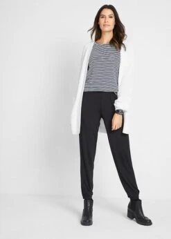 T-shirt Manches Longues à Encolure Ronde, Rayé -Libre Mode Winkel 20260164 VOq15J0E