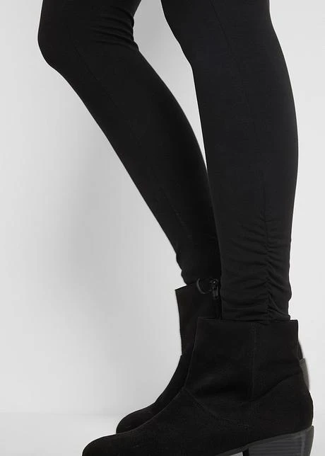 Legging Avec Large Empiècement Confortable à La Taille Et Détail Fronce 5 Legging Avec Large Empiècement Confortable à La Taille Et Détail Fronce - Afbeelding 5