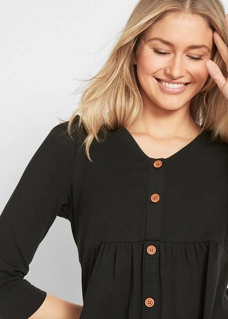 T-shirt De Grossesse Avec Fonction Allaitement En Coton 5 T-shirt De Grossesse Avec Fonction Allaitement En Coton - Afbeelding 5