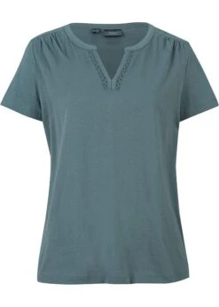 T-shirt à Décolleté Décoratif