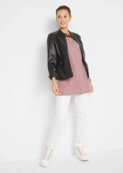 Lot De 2 T-shirts Longs Basiques Col V Et Manches Courtes -Libre Mode Winkel 21028320 BFNvAgwi