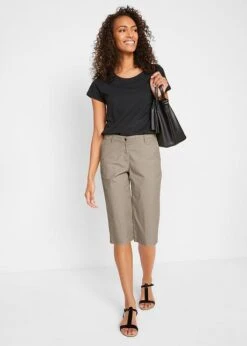 Bermuda Long Anti-UV Avec Taille élastiquée -Libre Mode Winkel 21061685 11vwh1DD