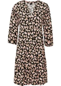 Robe-tunique Imprimée En Viscose