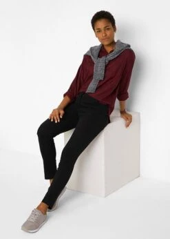 Jean Ultra-stretch Avec Taille Confortable Rayée, Slim Fit -Libre Mode Winkel 21192012 0vTLXgAv