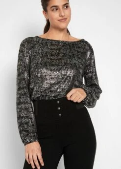 Legging En Punto Di Roma Avec Galon Latéral Brillant -Libre Mode Winkel 21207073 PEqMBJmP