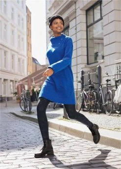 Rainbow Robe En Maille Avec Col Volumineux -Libre Mode Winkel 21228576 Zg202TOg