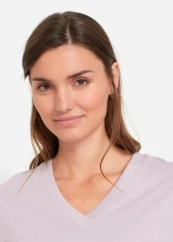 Lot De 5 T-shirts Longs Amples Col En V, Manches Courtes -Libre Mode Winkel 21253209 mre8mFky