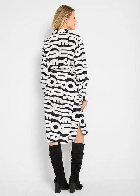 Robe-chemise En Viscose 3 Robe-chemise En Viscose - Afbeelding 3