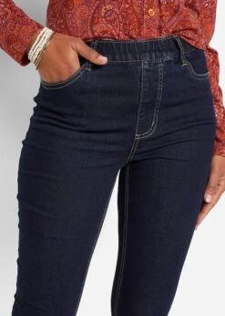 Jegging Extensible Coupe Haute Avec Large Taille élastique -Libre Mode Winkel 21288187 UnlNJ7ei