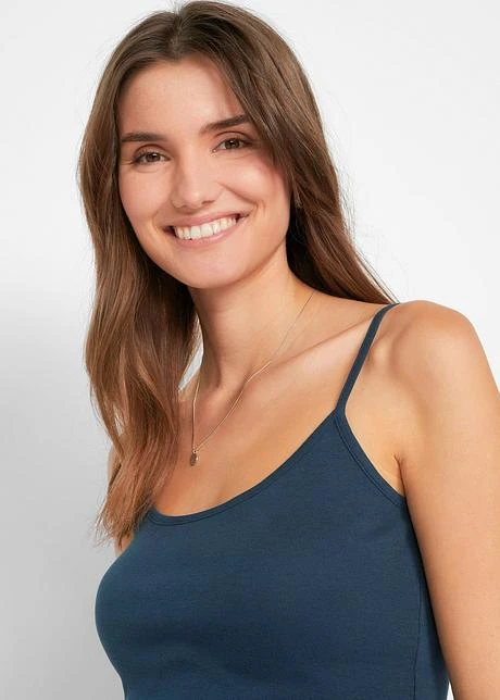 Lot De 3 Tops à Bretelles Spaghetti 6 Lot De 3 Tops à Bretelles Spaghetti - Afbeelding 6