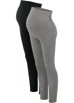 Lot De 2 Leggings De Grossesse Avec Coton