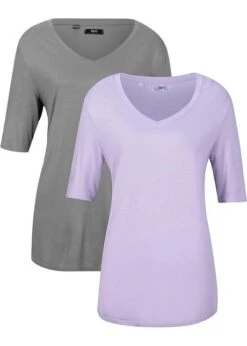 Lot De 2 T-shirts En Viscose 16 Lot De 2 T-shirts En Viscose -Libre Mode Winkel 22017151 8bDVexcA