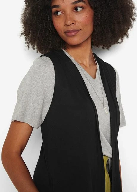 Gilet T-shirt Sans Manches En Viscose 6 Gilet T-shirt Sans Manches En Viscose - Afbeelding 6