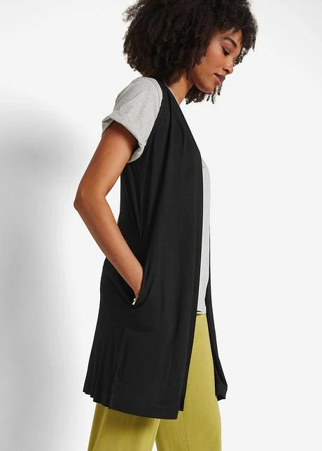 Gilet T-shirt Sans Manches En Viscose 5 Gilet T-shirt Sans Manches En Viscose - Afbeelding 5