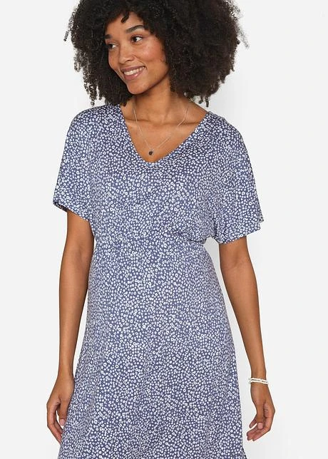 Robe De Grossesse Longueur Midi Avec Viscose 6 Robe De Grossesse Longueur Midi Avec Viscose - Afbeelding 6