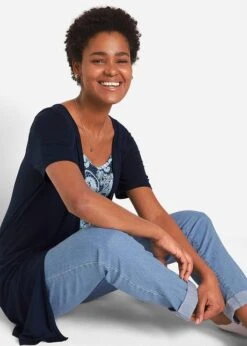 T-shirt 2en1 Imprimé à Encolure Ronde -Libre Mode Winkel 22023583 hLvW3jGf