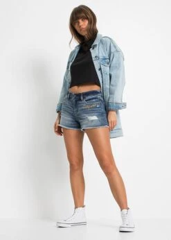 Rainbow Short En Jean à Broderie 9 Rainbow Short En Jean à Broderie -Libre Mode Winkel 22027020 Y8s8PE2Q