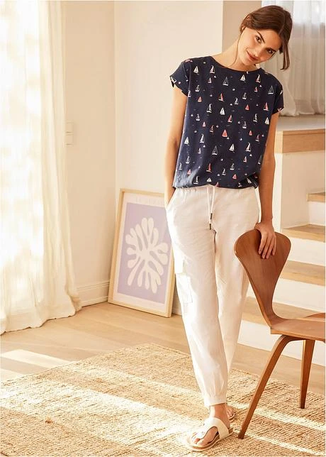 T-shirt Décontracté, Manches Courtes 7 T-shirt Décontracté, Manches Courtes - Afbeelding 7