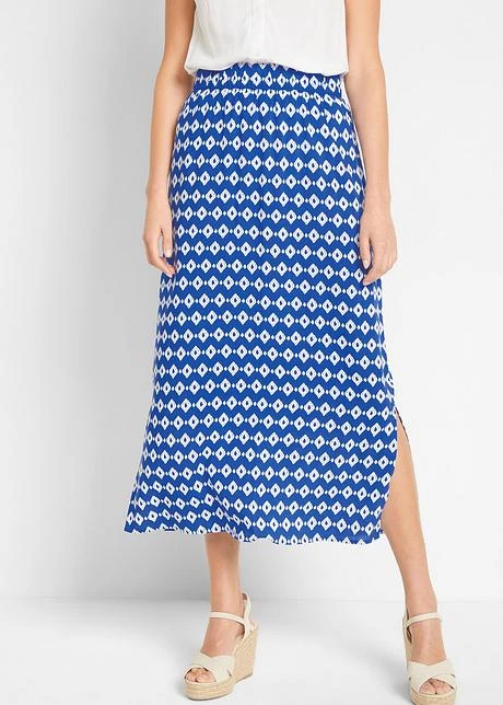 Jupe En Viscose Imprimée 2 Jupe En Viscose Imprimée - Afbeelding 2