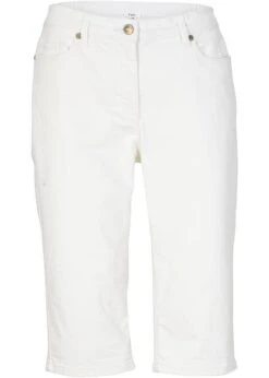 Bermuda En Jean Stretch à Taille Confortable -Libre Mode Winkel 22068886 FTR6TlfK