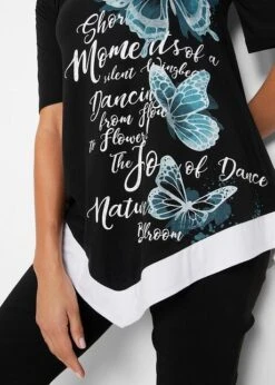 T-shirt à épaules Dénudées Avec Imprimé -Libre Mode Winkel 22080930 aRCm6d6R