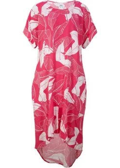 Robe Courte-longue En Viscose